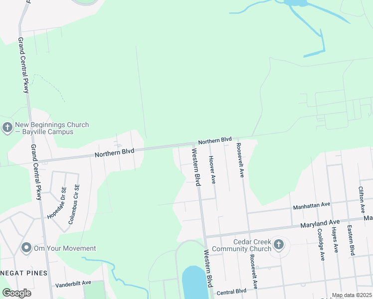map of restaurants, bars, coffee shops, grocery stores, and more near 405 Northern Boulevard in Berkeley Township