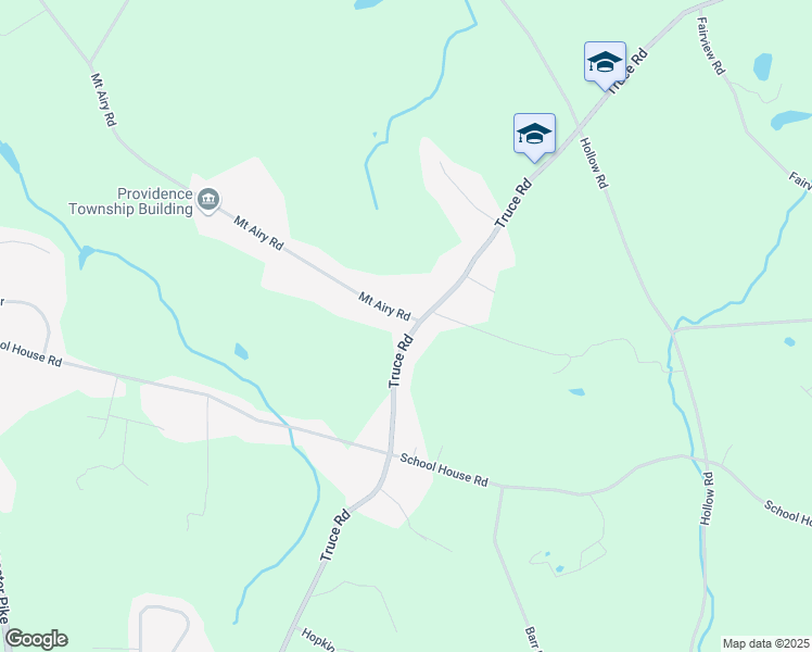 map of restaurants, bars, coffee shops, grocery stores, and more near 310 Mount Airy Road in New Providence