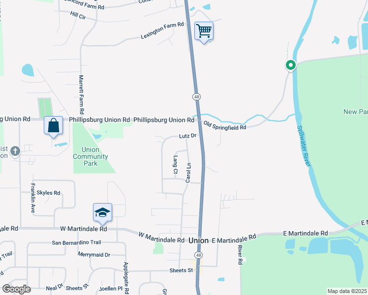 map of restaurants, bars, coffee shops, grocery stores, and more near 404 Carol Lane in Englewood