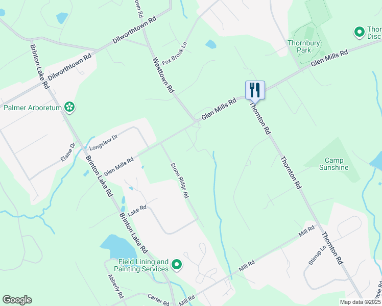 map of restaurants, bars, coffee shops, grocery stores, and more near in Thornton