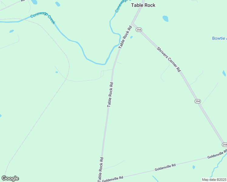 map of restaurants, bars, coffee shops, grocery stores, and more near 2025 Table Rock Road in Biglerville