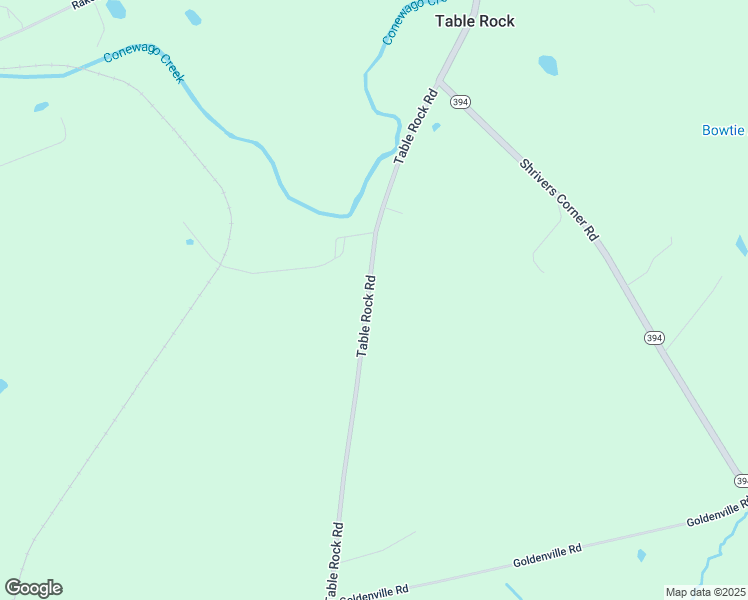 map of restaurants, bars, coffee shops, grocery stores, and more near 2025 Table Rock Road in Biglerville