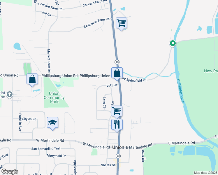map of restaurants, bars, coffee shops, grocery stores, and more near 404 Carol Lane in Englewood