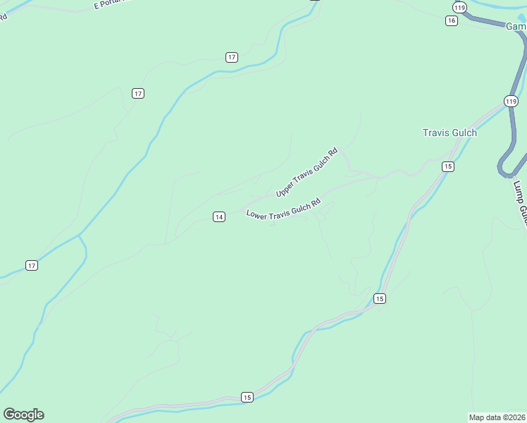 map of restaurants, bars, coffee shops, grocery stores, and more near 672 Lower Travis Gulch Road in Black Hawk