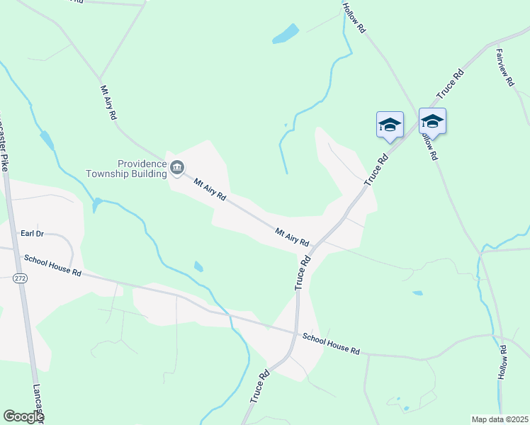 map of restaurants, bars, coffee shops, grocery stores, and more near 269 Mount Airy Road in New Providence