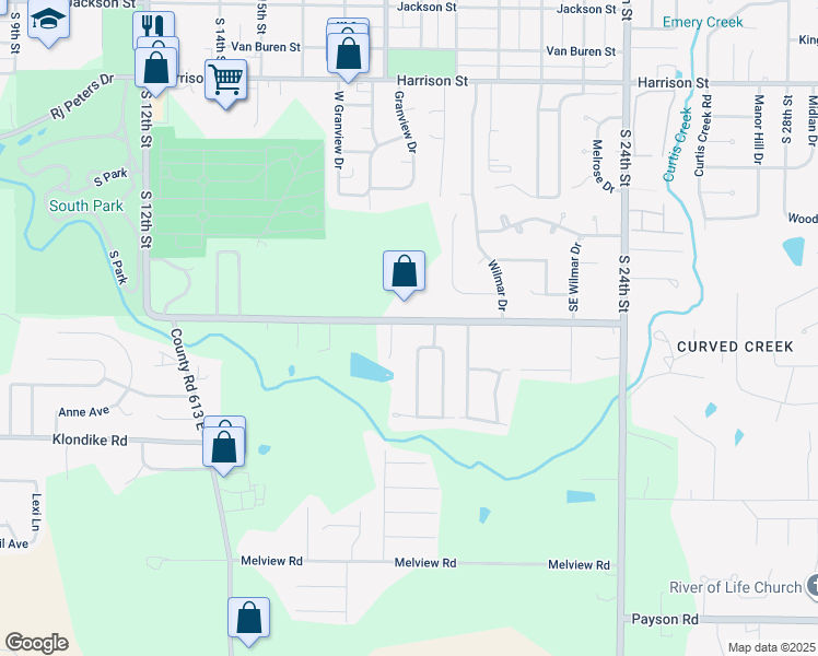map of restaurants, bars, coffee shops, grocery stores, and more near 1828 Cherry Lane in Quincy