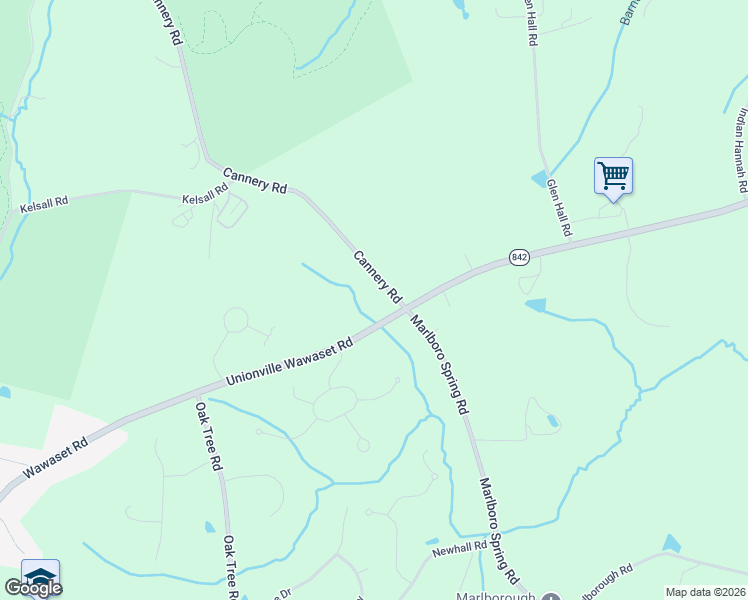 map of restaurants, bars, coffee shops, grocery stores, and more near in Chester County