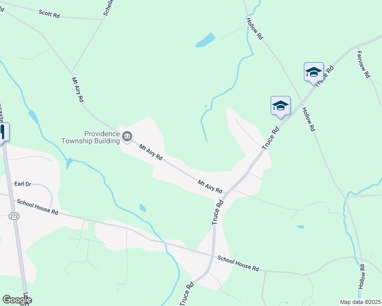 map of restaurants, bars, coffee shops, grocery stores, and more near 269 Mount Airy Road in New Providence