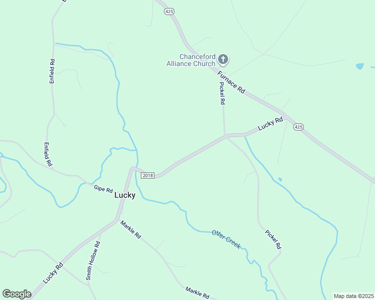 map of restaurants, bars, coffee shops, grocery stores, and more near 10684 Lucky Road in Felton