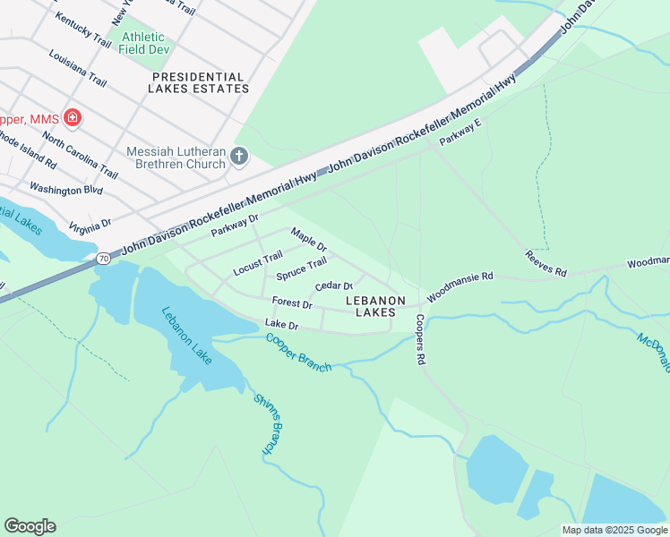map of restaurants, bars, coffee shops, grocery stores, and more near 231 Maple Drive in Browns Mills