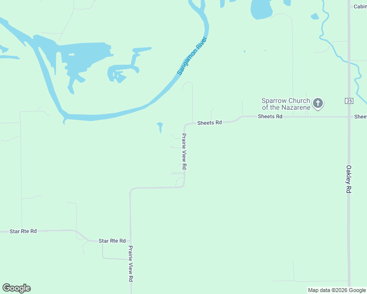 map of restaurants, bars, coffee shops, grocery stores, and more near 4538 Sheets Road in Argenta