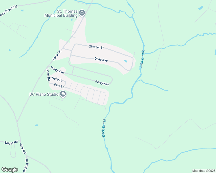 map of restaurants, bars, coffee shops, grocery stores, and more near 4088 Percy Avenue in Chambersburg