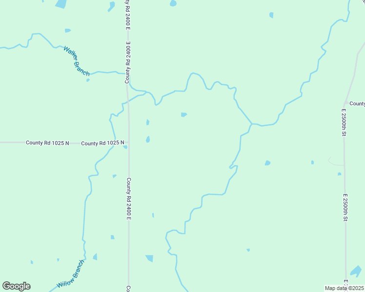 map of restaurants, bars, coffee shops, grocery stores, and more near 1034 County Road 2400 East in Liberty