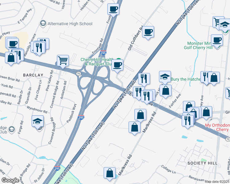 Route 70 Nj Map 1653 Route 70, Cherry Hill Nj - Walk Score