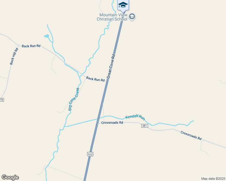 map of restaurants, bars, coffee shops, grocery stores, and more near 19452 Great Cove Road in McConnellsburg