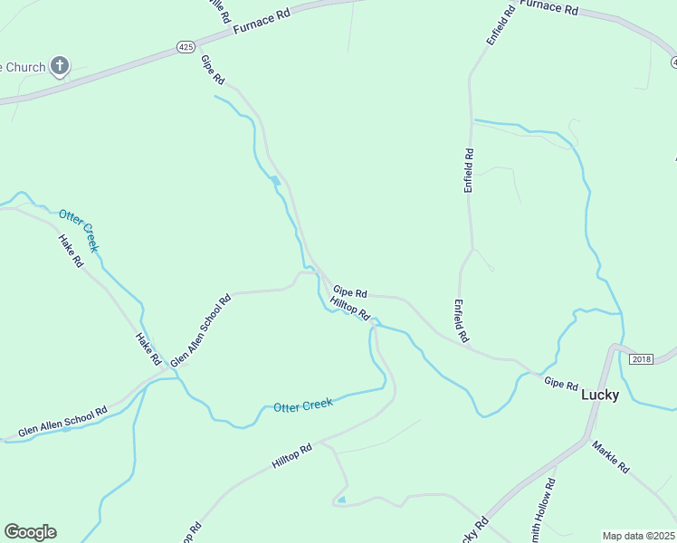 map of restaurants, bars, coffee shops, grocery stores, and more near 10569 Gipe Road in Brogue