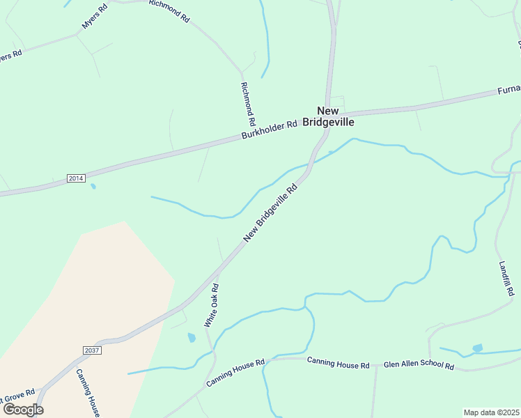 map of restaurants, bars, coffee shops, grocery stores, and more near 1694 New Bridgeville Road in Red Lion