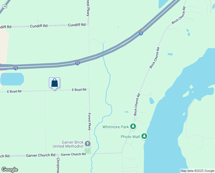 map of restaurants, bars, coffee shops, grocery stores, and more near 4608-4840 Forest Parkway in Decatur
