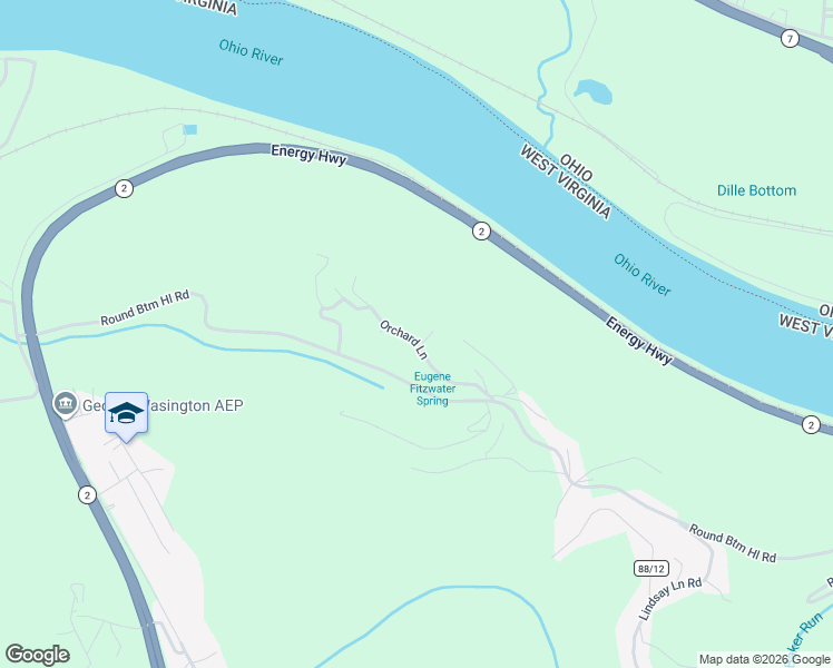 map of restaurants, bars, coffee shops, grocery stores, and more near 245 Orchard Lane in Moundsville