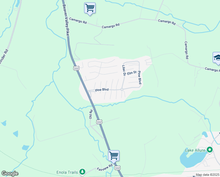 map of restaurants, bars, coffee shops, grocery stores, and more near 451 Daisy Drive in New Providence