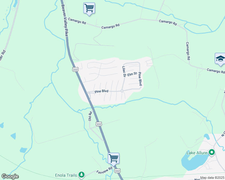 map of restaurants, bars, coffee shops, grocery stores, and more near 458 Daisy Drive in New Providence