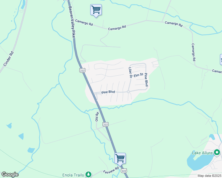map of restaurants, bars, coffee shops, grocery stores, and more near 342 Carnation Drive in New Providence