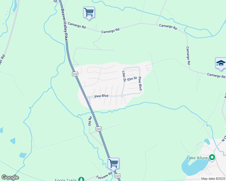 map of restaurants, bars, coffee shops, grocery stores, and more near 458 Daisy Drive in New Providence