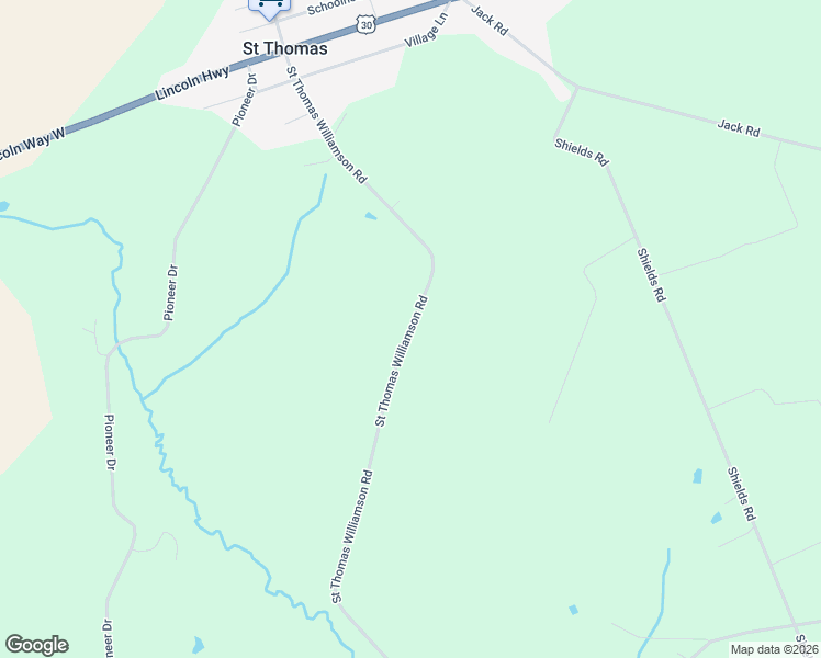 map of restaurants, bars, coffee shops, grocery stores, and more near 745 Saint Thomas Williamson Road in Saint Thomas