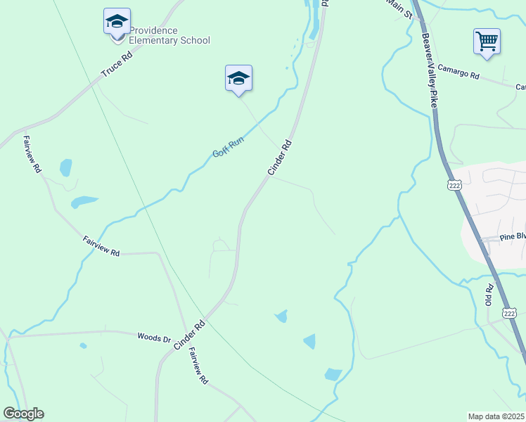 map of restaurants, bars, coffee shops, grocery stores, and more near 183 Cinder Road in New Providence