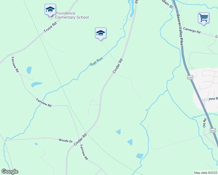 map of restaurants, bars, coffee shops, grocery stores, and more near 183 Cinder Road in New Providence