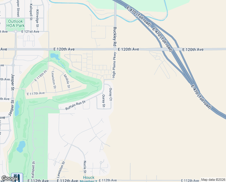 map of restaurants, bars, coffee shops, grocery stores, and more near 11762 Ouray Court in Commerce City