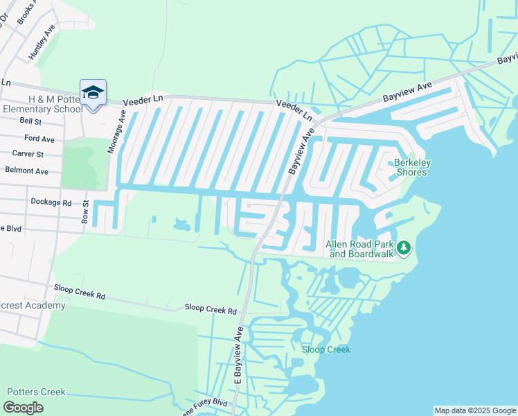 map of restaurants, bars, coffee shops, grocery stores, and more near 29 Blue Heron Lane in Berkeley Township
