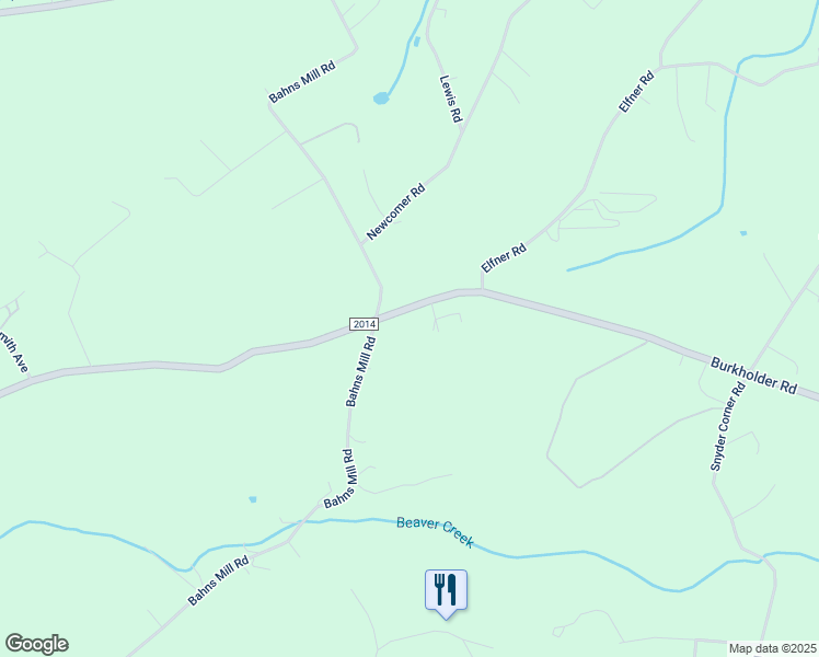 map of restaurants, bars, coffee shops, grocery stores, and more near 900 Burkholder Road in Red Lion