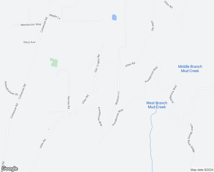 map of restaurants, bars, coffee shops, grocery stores, and more near 406 Vilas Road in Chico