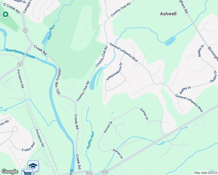 map of restaurants, bars, coffee shops, grocery stores, and more near 1118 Independence Dr in West Chester
