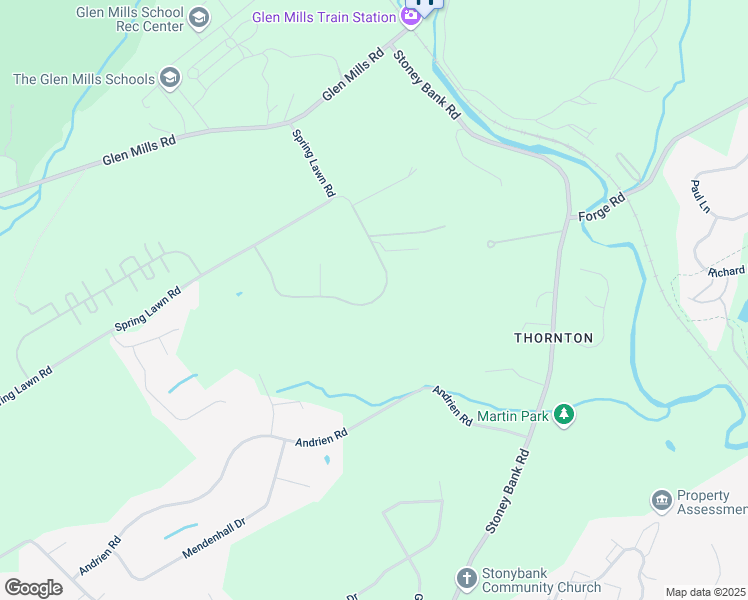 map of restaurants, bars, coffee shops, grocery stores, and more near 41 3 Wood Drive in Glen Mills