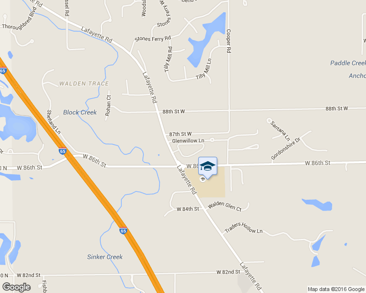 map of restaurants, bars, coffee shops, grocery stores, and more near 8419 Codesa Way in Indianapolis
