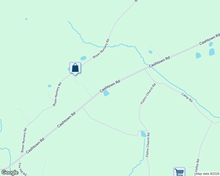 map of restaurants, bars, coffee shops, grocery stores, and more near 1059 Cashtown Road in Biglerville