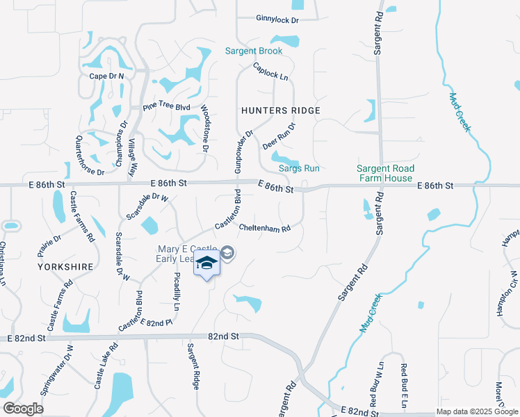 map of restaurants, bars, coffee shops, grocery stores, and more near 8711 Amy Court in Indianapolis