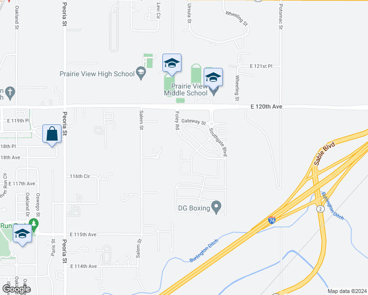 map of restaurants, bars, coffee shops, grocery stores, and more near 1048 Penstemon Drive in Henderson