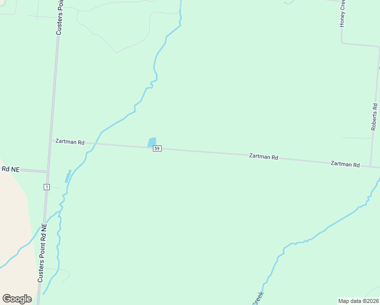 map of restaurants, bars, coffee shops, grocery stores, and more near 11461 County Road 59 in Thornville