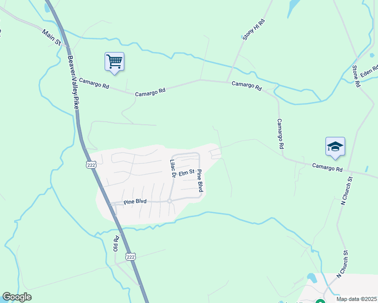 map of restaurants, bars, coffee shops, grocery stores, and more near 695 Lilac Drive in New Providence