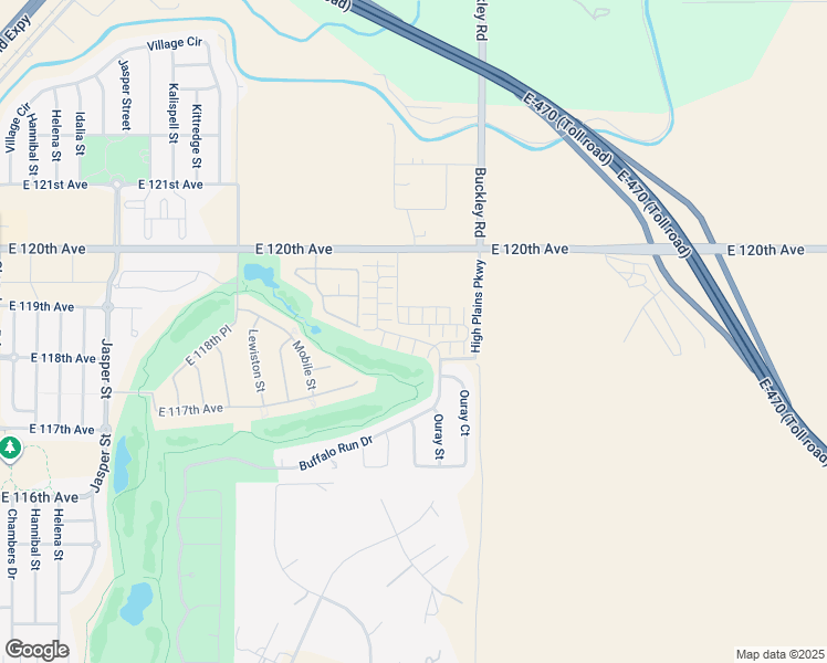 map of restaurants, bars, coffee shops, grocery stores, and more near 16600 East 119th Avenue in Commerce City