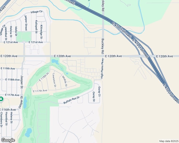 map of restaurants, bars, coffee shops, grocery stores, and more near 16600 East 119th Avenue in Commerce City