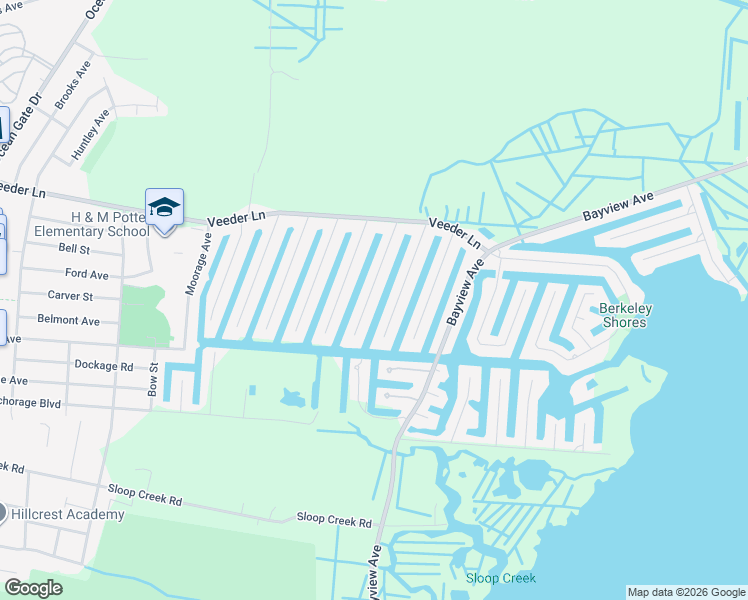 map of restaurants, bars, coffee shops, grocery stores, and more near 81 Yardarm Court in Berkeley Township