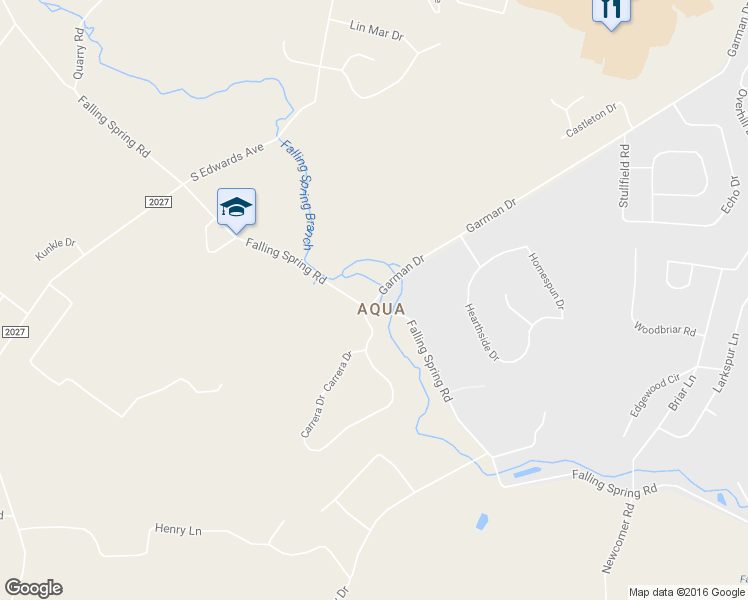 map of restaurants, bars, coffee shops, grocery stores, and more near 1437 Garman Drive in Chambersburg