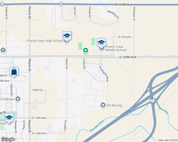 map of restaurants, bars, coffee shops, grocery stores, and more near 1048 Penstemon Drive in Henderson