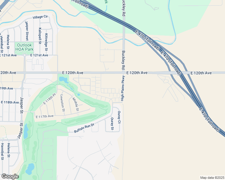 map of restaurants, bars, coffee shops, grocery stores, and more near 16761 East 119th Avenue in Commerce City