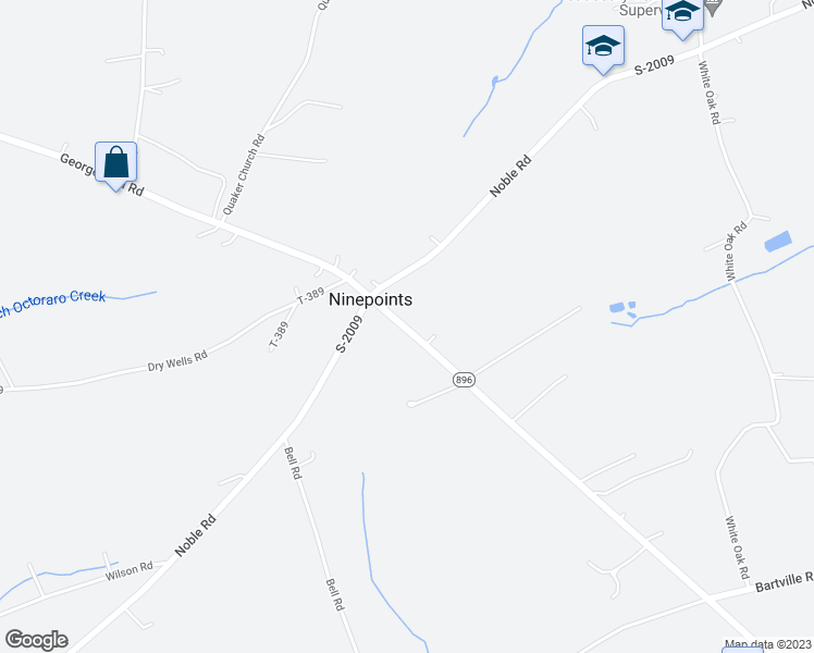 map of restaurants, bars, coffee shops, grocery stores, and more near 1501 Georgetown Road in Christiana