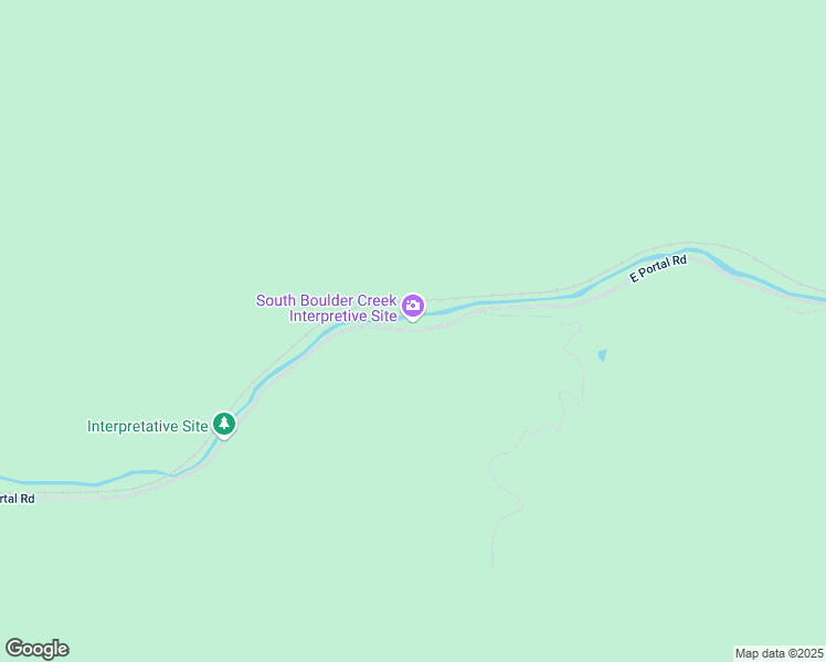map of restaurants, bars, coffee shops, grocery stores, and more near East Portal Road in Black Hawk